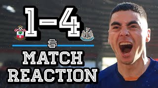 LIVE  Southampton 14 Newcastle  Miggy Does It Again [upl. by Garling]