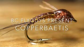 quotCopperbaetisquot Mayfly Nymph Fly Pattern [upl. by Robinett262]