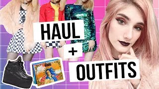 HAUL  13 OUTFITS TUMBLR ♡ Moda Alternativa 2018 [upl. by Naehs110]