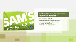 Beneficios de Membresías Sams Club [upl. by Issi155]