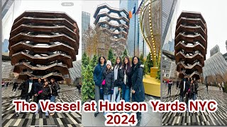 The Vessel at Hudson Yards in New York  সবাইকে নিয়ে সুন্দর একটা জায়গায় দেখে আসলাম । [upl. by Ayotal]