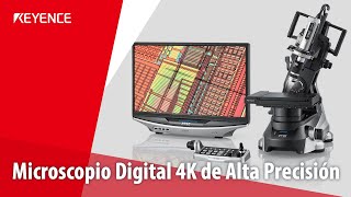 Microscopio Digital 4K de Alta Precisión  Serie VHX7000N de KEYENCE [upl. by Christabelle]