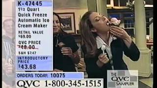 QVC I Love Ice Cream Blooper Funny [upl. by Madaras]