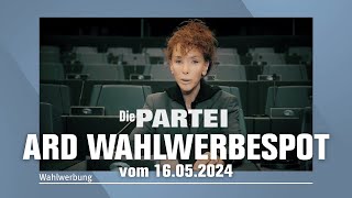 Tätärääää Tuschbumm Die PARTEI präsentiert Wahlwerbespot I [upl. by Hgielsel960]