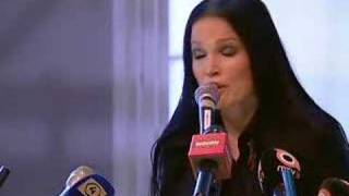 Tarja Turunen crying at press conference after NW breakup [upl. by Eldwen]