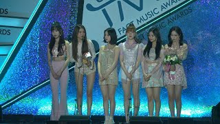 190424 여자친구Gfriend 수상소감Award Comment 4K 직캠fancam The Fact Music Award [upl. by Nyrahs496]