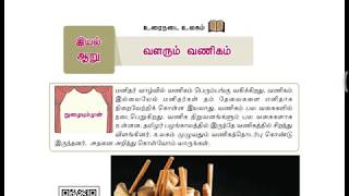 Valarum vanigam வளரும் வணிகம்  6th Standrad New Syllabus [upl. by Agnimod]