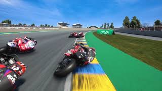 MotoGP24PS5Sprint RaceFrench GPLe MansJames Terry Fighting For A Podium Spot [upl. by Aihsiym]