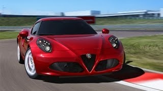 Alfa Romeo 4C 2013  Erste Ausfahrt [upl. by Nuahsak]