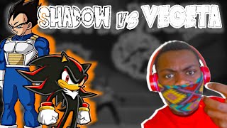 Shadow Vs Vegeta  Cartoon Beatbox Battles REACTIONverbalase die [upl. by Einahteb]