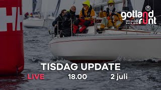 Race Update Tisdag 1800  Gotland Runt 2024 [upl. by Samira]