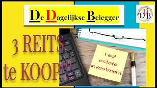 3 top REITS te koop  25  9  2024 [upl. by Baxter750]