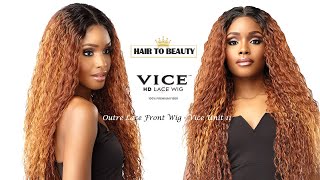 Sensationnel Lace Front Wig VICE UNIT 11  Hair to Beauty New Hair [upl. by Placidia]