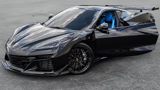 2023 Corvette Z06 w Z07 PERFORMANCE PACKAGE amp CARBON FIBER AERO DRIVING POV [upl. by Aicinad497]