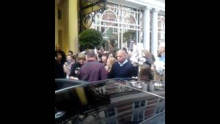 Taylor swift leaving her hotel in London 6th oct 2012 [upl. by Galvin]