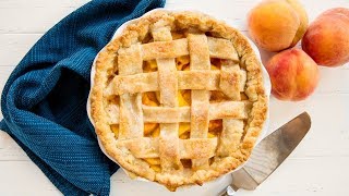 How to Make The Perfect Peach Pie  The Stay At Home Chef [upl. by Howzell]