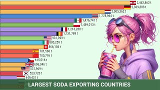 The Largest Exporters of Soft Drinks in the World [upl. by Intyrb]