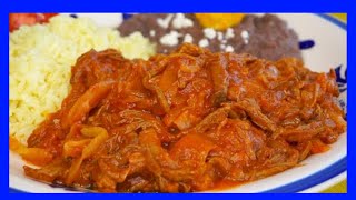 receta de CARNE DESHEBRADA de RES GUISADA ESTILO CARNE POLACA muy RENDIDORA [upl. by Stodder]