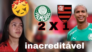 REACT PALMEIRAS PALMEIRAS 2 X 1 FLAMENGO  VERGONHOSO [upl. by Suoirrad]