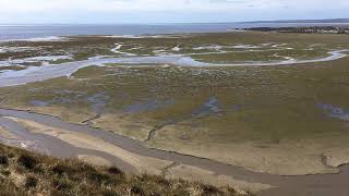 Very Dangerous Morecambe Bay tide  time lapse  Apr 16 Super high tide in 48 seconds [upl. by Coriss]