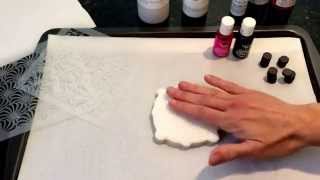 Airbrushing and stenciling basics [upl. by Remos190]