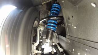 Street or Track Front Bilstein Coilover System in action [upl. by Florry]