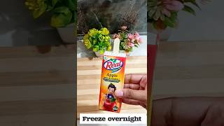 Easy Popsicle  Frooti Real juice Popsicles recipe  2 Steps Icecream [upl. by Llertnac]