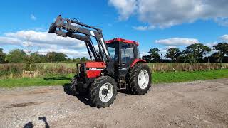 case 885xl tractor Ellwoodfarmmachinerycouk [upl. by Ybbil]