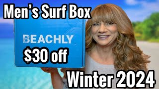 Men’s Beachly Surf Box Winter 2024  30 off [upl. by Mason]