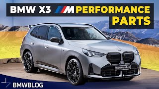 2025 BMW X3 with M Performance Parts  Walkaround [upl. by Leighland]