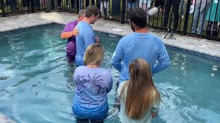 CrossWater Community Church Baptism 1 17 21 [upl. by Allen350]