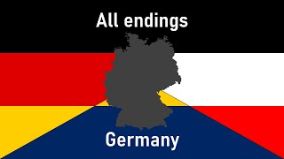 Germany All endings [upl. by Atinus270]