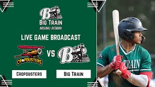 LIVE BASEBALL Cropdusters Vs Big Train [upl. by Oiruam542]