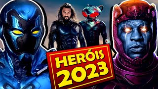 8 FILMES DE SUPERHERÓIS MAIS ESPERADOS DE 2023 [upl. by Ihsar858]