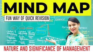 Mind Map  Nature and Significance of Management  Class 12th Business Studies  Quick Revision [upl. by Orly980]