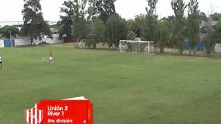 Inferiores de AFA  Golazo de la 5ta División vs River  Orgaz [upl. by Summers]