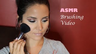 REQUESTED ASMR Soft Brushing with Makeup Brushes [upl. by Theodore]