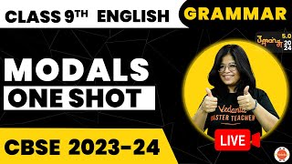 Modals in One Shot  English Grammar Class 9  CBSE Class 9th English Preparation CBSE2024Exam [upl. by Holly237]