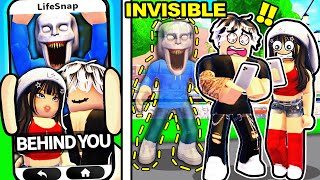 INVISIBLE TROLLING Oders in Roblox Snapchat LifeTogether 🏠 RP [upl. by Eico201]