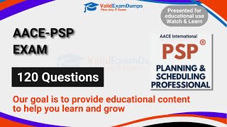 AACE International Planning amp Scheduling Professional PSP Exam [upl. by Dougherty542]