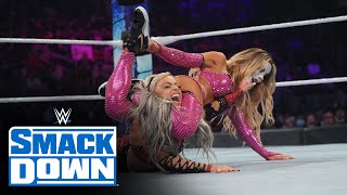 Liv Morgan vs Carmella  Queen’s Crown Tournament FirstRound Match SmackDown Oct 8 2021 [upl. by Sturges]