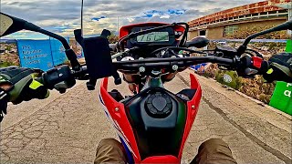 Honda CRF 300L  MotoRaw 4K [upl. by Trofmoc]