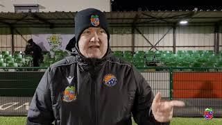 Post Match Jimmy Marshall After Skelmersdale United 14 Kendal Town 291223 [upl. by Shanks]