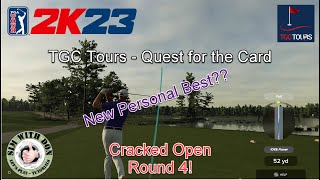 TGC Tours Episode 53  S11W1 Cracked Open Round 4  Quest for the Card  Qualifying [upl. by Nosyrb]