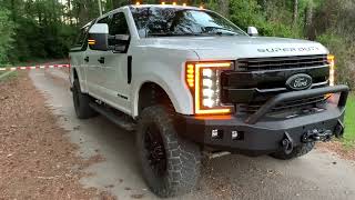 20172019 F250 Amber Morimoto XB Headlight install [upl. by Rivers]