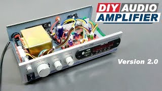 How to Make an Audio Amplifier TDA7297 Board with Bluetooth DIY  Version 20 Hindi ELECTRO INDIA [upl. by Nuahsyar]