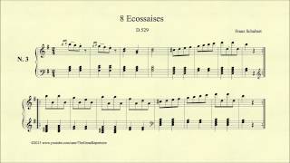 Schubert 8 Ecossaises D 529 No 3 [upl. by Bonnette]