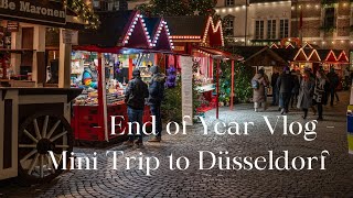 End of Year Vlog  Mini Trip to Düsseldorf 🎄🚘🥨 [upl. by Marita831]