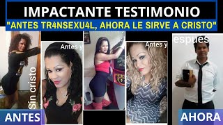 IMPACTANTE TESTIMONIO ANTES TR4NSEXU4L AHORA LE SIRVE A CRISTO  Programa Entre Nos 06 [upl. by Arada303]