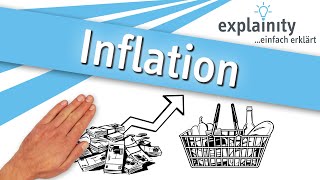 Inflation einfach erklärt explainity® Erklärvideo [upl. by Galateah315]